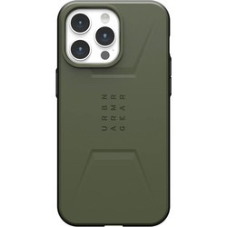 Чехлы для мобильных телефонов UAG Civilian with Magsafe for iPhone 15 Pro Max (оливковый)