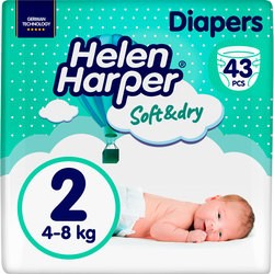 Подгузники (памперсы) Helen Harper Soft and Dry New 2 / 43 pcs