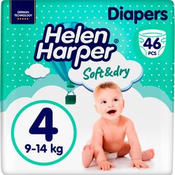 Подгузники (памперсы) Helen Harper Soft and Dry New 4 / 62 pcs