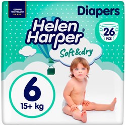 Подгузники (памперсы) Helen Harper Soft and Dry New 6 / 26 pcs