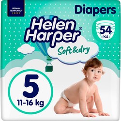 Подгузники (памперсы) Helen Harper Soft and Dry New 5 / 54 pcs