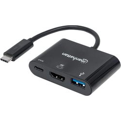 Картридеры и USB-хабы MANHATTAN USB-C HDMI Docking Converter