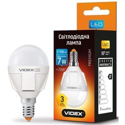 Лампочки Videx G45 7W 4100K E14