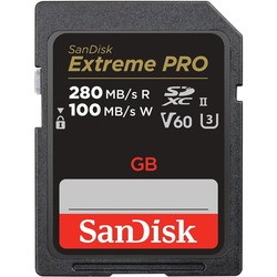 Карты памяти SanDisk Extreme Pro V60 SDXC UHS-II 64&nbsp;ГБ