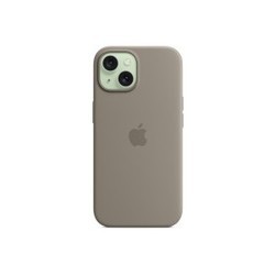 Чехлы для мобильных телефонов Apple Silicone Case with MagSafe for iPhone 15 (серый)