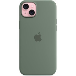 Чехлы для мобильных телефонов Apple Silicone Case with MagSafe for iPhone 15 Plus (бирюзовый)