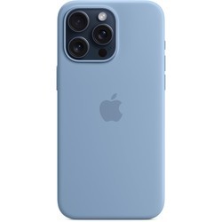 Чехлы для мобильных телефонов Apple Silicone Case with MagSafe for iPhone 15 Pro Max (черный)