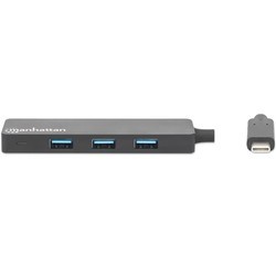 Картридеры и USB-хабы MANHATTAN 4-Port Type-C Hub