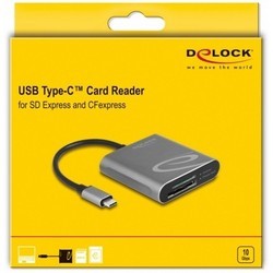 Картридеры и USB-хабы Delock 91000