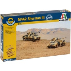 Сборные модели (моделирование) ITALERI M4A2 Sherman III (1:72)