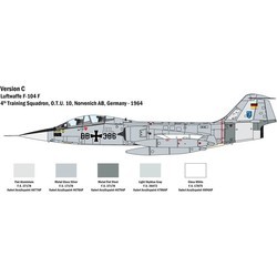 Сборные модели (моделирование) ITALERI TF-104 G Starfighter (1:32)