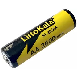 Аккумуляторы и батарейки Liitokala 1xAA 2600 mAh