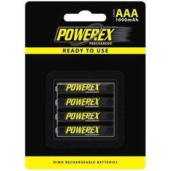 Аккумуляторы и батарейки Powerex 4xAAA 1000 mAh