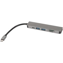 Картридеры и USB-хабы Camvate Portable USB Type C Hub Multiport Adapter 6 In 1