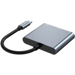 Картридеры и USB-хабы Tech-Protect V1-HUB Adapter 3in1