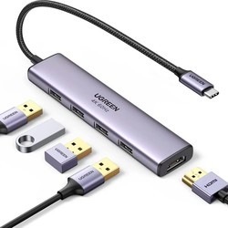 Картридеры и USB-хабы Ugreen CM478