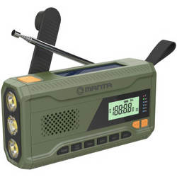 Радиоприемники и настольные часы MANTA RDI401G
