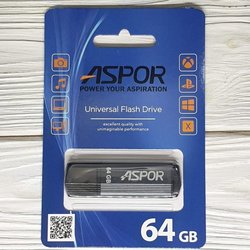 USB-флешки Aspor AR121 64&nbsp;ГБ (графит)
