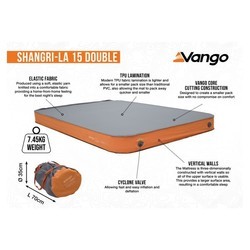 Туристические коврики Vango Shangri-La II 15 Double