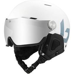 Горнолыжные шлемы Bolle Might Visor (серебристый)