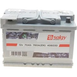 Автоаккумуляторы Solgy AGM Start-Stop 6CT-80R