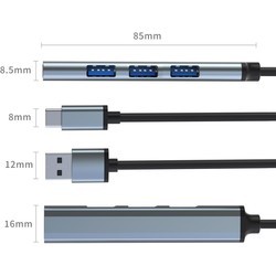 Картридеры и USB-хабы Dynamode DM-UH-312