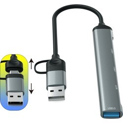 Картридеры и USB-хабы Dynamode DM-UH-514