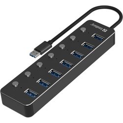 Картридеры и USB-хабы Sandberg USB 3.0 Hub 7 Ports