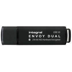 USB-флешки Integral Envoy Dual FIPS 197 Encrypted USB 3.0 128&nbsp;ГБ