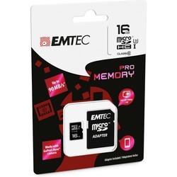 Карты памяти Emtec microSDHC Class 10 Pro UHS-I U3 16&nbsp;ГБ