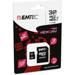 Карты памяти Emtec microSDHC Class 10 Pro UHS-I U3 32&nbsp;ГБ