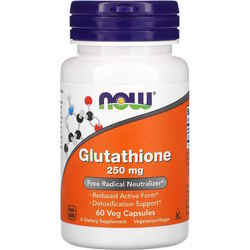 Аминокислоты Now Glutathione 250 mg 60 cap