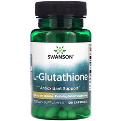 Аминокислоты Swanson L-Glutathione 100 mg 100 cap