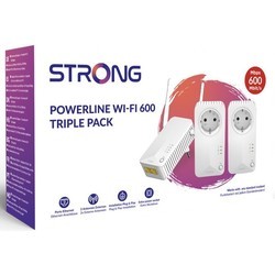 Powerline адаптеры Strong Powerline Wi-Fi 600 Triple Pack
