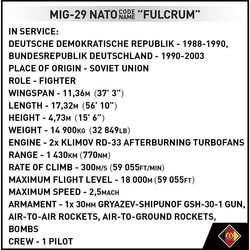 Конструкторы COBI MiG-29 (East Germany) 5851