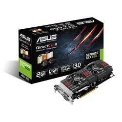 Видеокарты Asus GeForce GTX 660 GTX660-DC2-2GD5