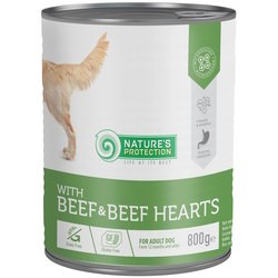Корм для собак Natures Protection Adult Canned Beef/Beef Hearts 800 g 1&nbsp;шт