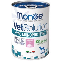 Корм для собак Monge VetSolution Monoprotein Hypo Pork 400 g 1&nbsp;шт