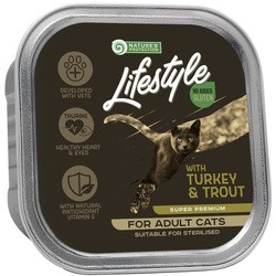 Корм для кошек Natures Protection Lifestyle Adult Sterilised Turkey\/Trout 85 g