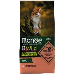 Корм для кошек Monge Bwild Grain Free Salmon  10 kg