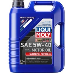 Моторные масла Liqui Moly Synthoil Premium 5W-40 5&nbsp;л