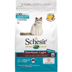 Корм для кошек Schesir Adult Sterilized/Light with Fish  10 kg