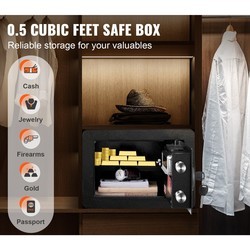 Сейфы Vevor 0.5 Cubic Feet Home Safe