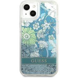 Чехлы для мобильных телефонов GUESS Flower Liquid Glitter for iPhone 13 Mini
