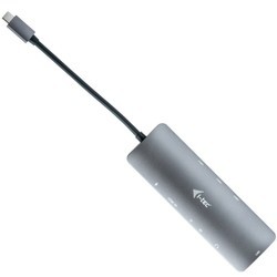 Картридеры и USB-хабы i-Tec USB-C Metal Nano Docking Station 4K HDMI LAN + Power Delivery 100 W