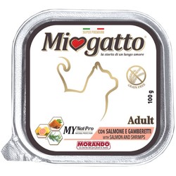 Корм для кошек Morando Miogatto Adult Salmon\/Shrimps 100 g