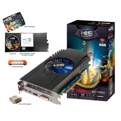 Видеокарты HIS Radeon HD 7850 H785F1G2M
