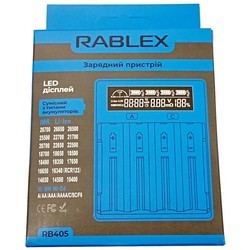 Зарядки аккумуляторных батареек Rablex RB-405