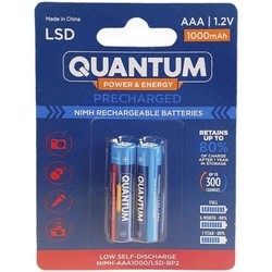 Аккумуляторы и батарейки Quantum 2xAAA 1000 mAh
