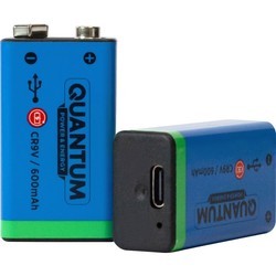 Аккумуляторы и батарейки Quantum 1xKrona  400 mAh USB Type-C